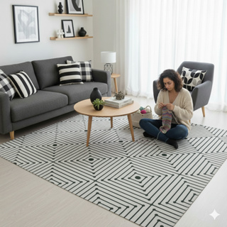 Tapete Sala Quarto Antiderrapante Algodão Domus 2,00m x 1,50m Lavável em Máquina Várias Cores em Oferta na Shopee