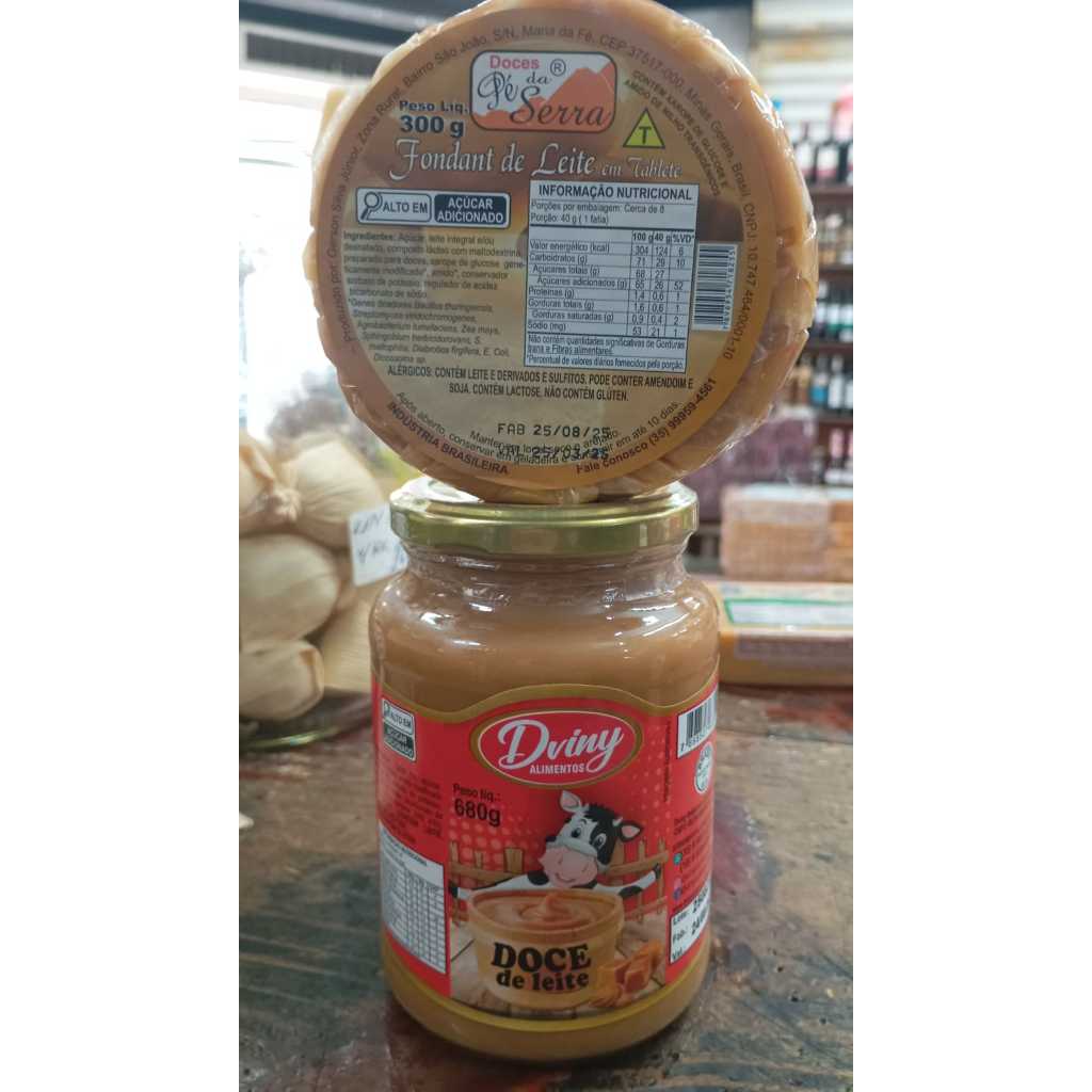 DOCE DE LEITE 680G + DOCE DE LEITE 300G