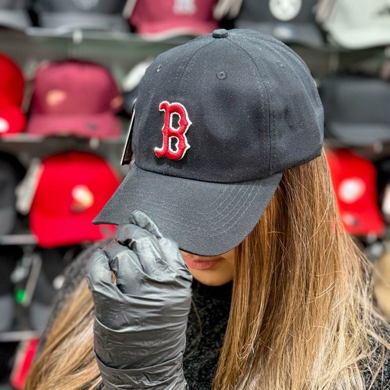 Boné Boston Aba Curva 100% Algodão em Oferta na Shopee