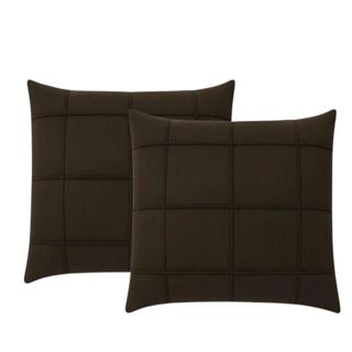 Kit 2 Almofadas Cheias Suede Drapeada Quadrada 45x45cm Decorativas em Oferta na Shopee