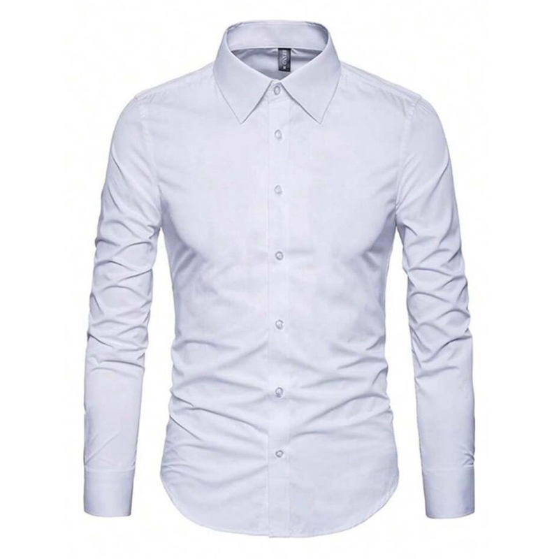 camisa social MASCULINA manga longa tecido passa fácil direto da fábrica em Oferta na Shopee