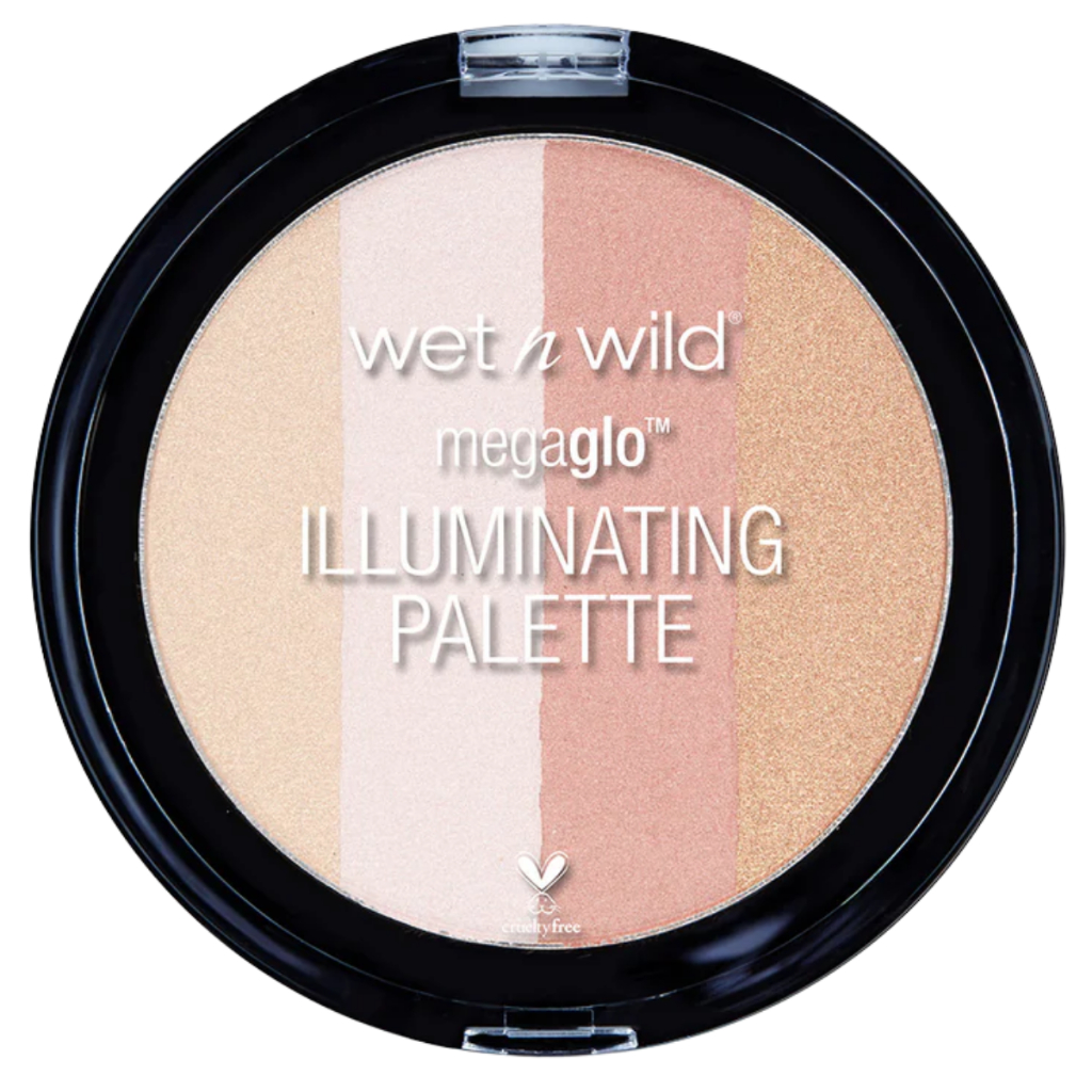 Iluminador em Pó 4 Tons Wet n Wild Acabamento Radiante - MegaGlo Illuminating Palette em Oferta na Shopee
