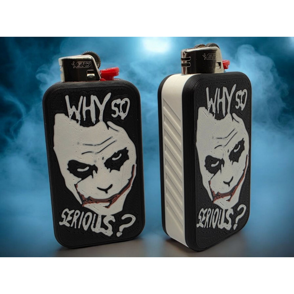Capa para Isqueiro BIC | Coringa "Why so Serious?"