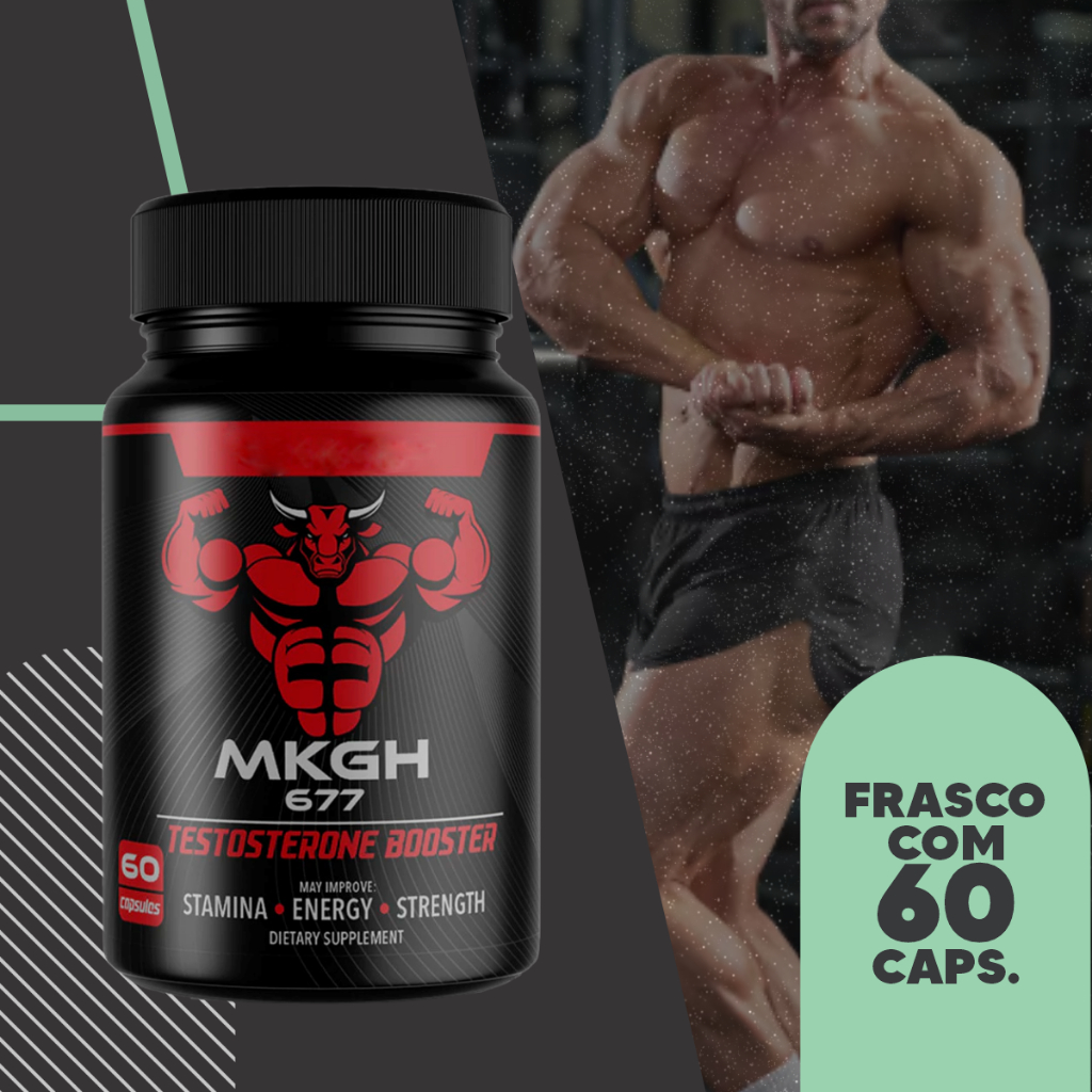 Suplemento para Treino Academia MK GH Energia Força e Aumento de Massa Muscular em Oferta na Shopee