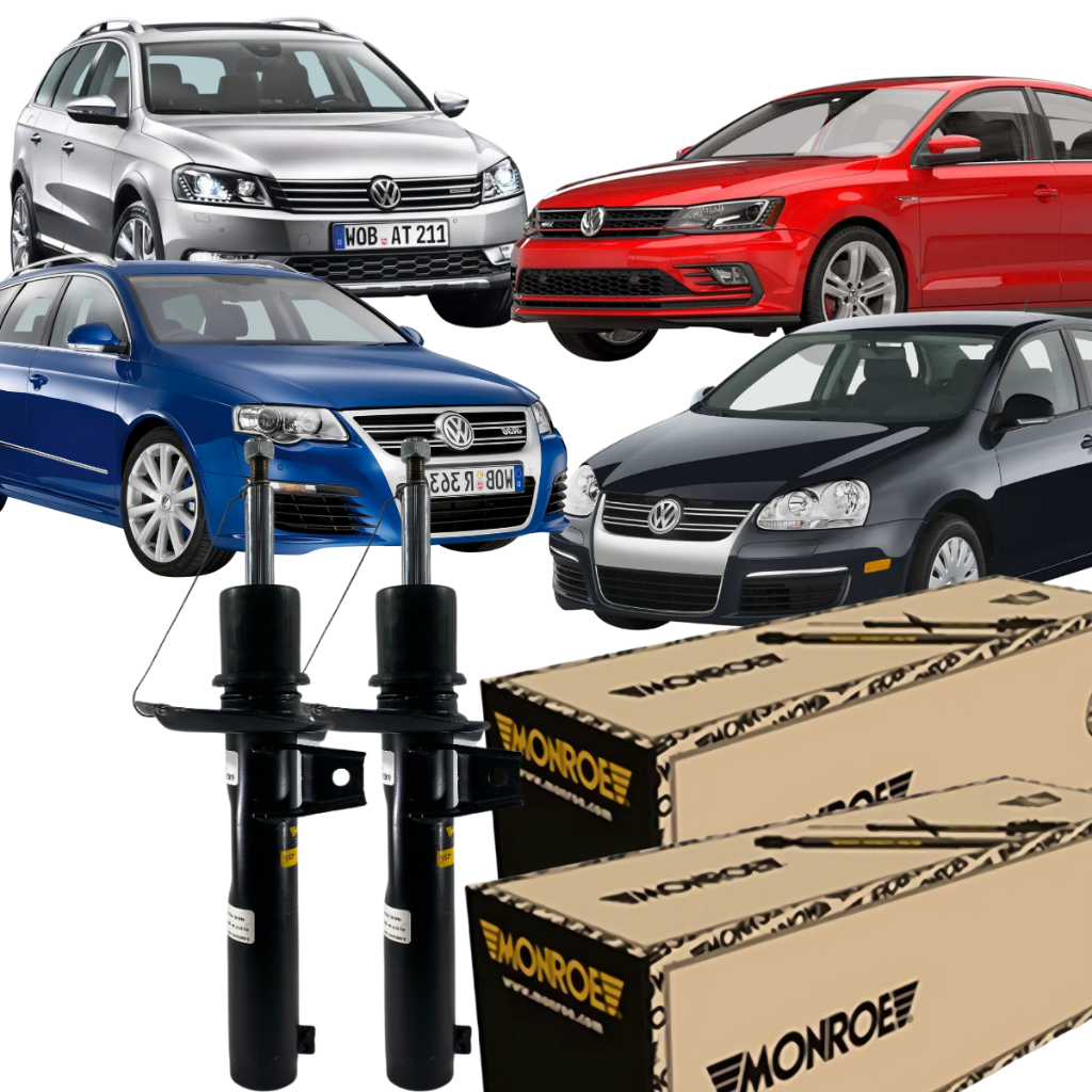 Kit Amortecedor Monroe Dianteiro Volkswagem Jetta 2.0 2012
