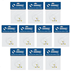 Kit 10 Chicotinhos Para Pesca de Lambari com 3 Anzóis e Miçanga Da Summer Saicanga Piaba