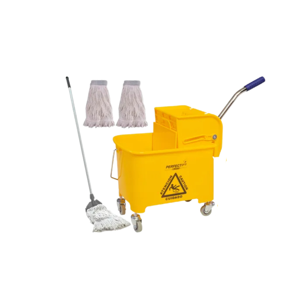 Balde Espremedor Mop 20 Litros Esfregão Carrinho De Limpeza Doblô Kit Turbo Perfect Condor em Oferta na Shopee