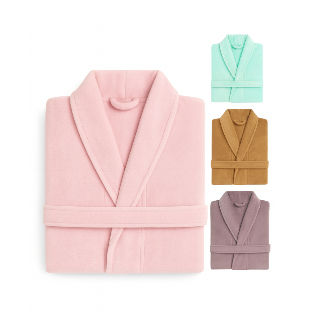 Roupão Plush Microfibra Adulto Extra Macio Unissex Várias Cores Tamanho Único