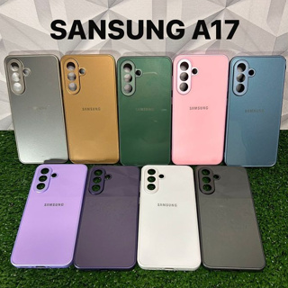 CAPA CASE CAPINHA PREMIUM P/SANSUNG A17 INTERIOR AVELUDADO  AG-GLASS PHONE CASE ELEGANCIA MODA em Oferta na Shopee