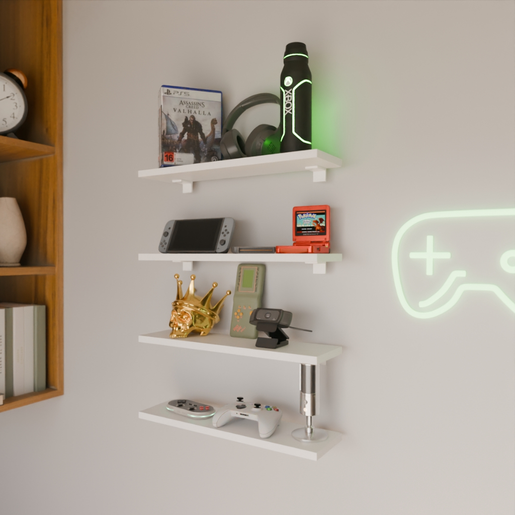 Prateleira Quarto Gamer: Onde Comprar | BuscaProdutos