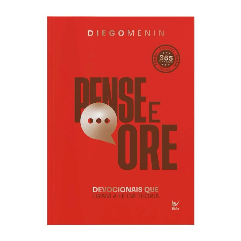 Livro Devocional Pense E Ore 2026 | Diego Menin