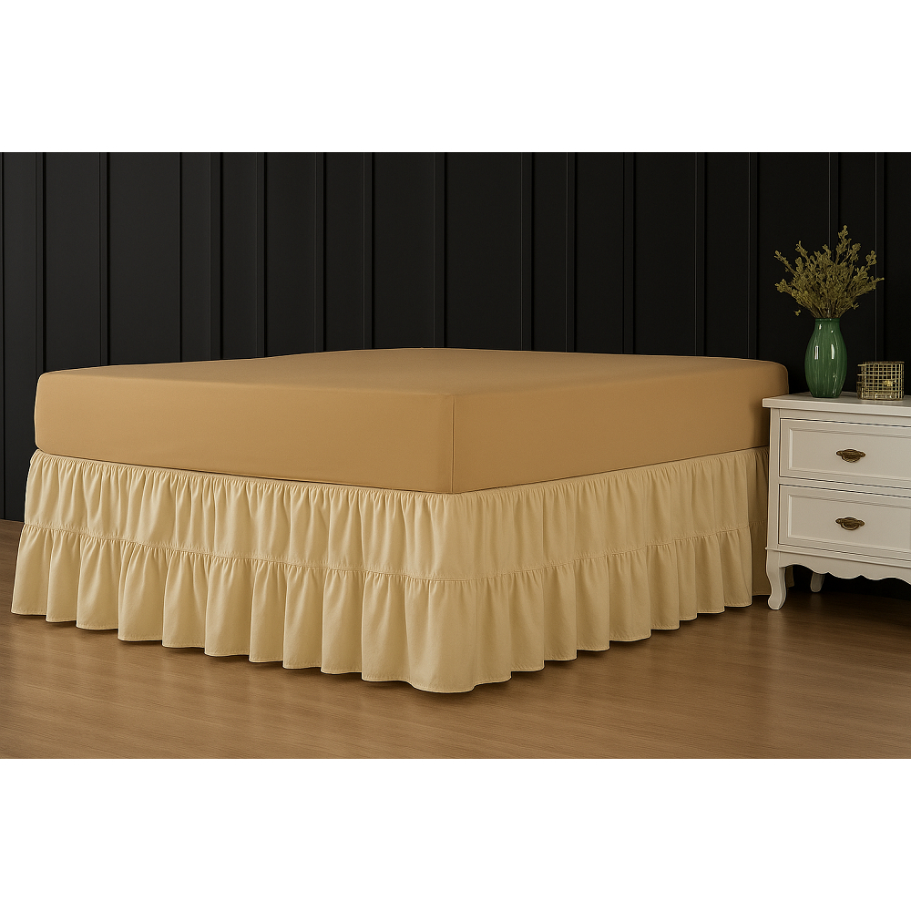 Saia Para Cama Box Isabela 2 elásticos Imperdível.