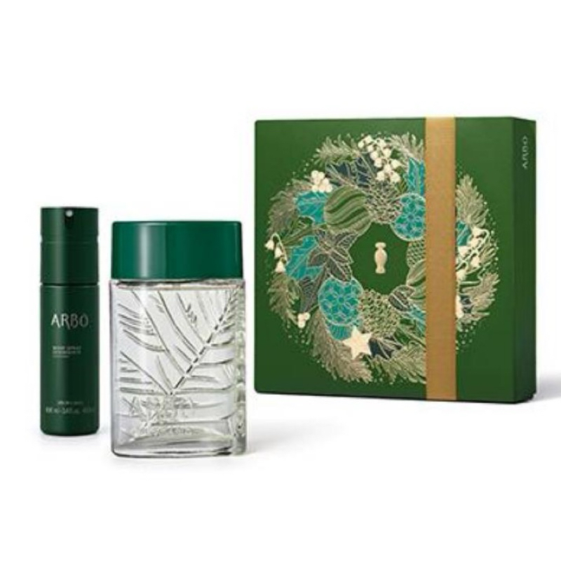 Presente Arbo O Boticário Desodorante Colônia 100ml + Body Spray Desodorante 100ml
