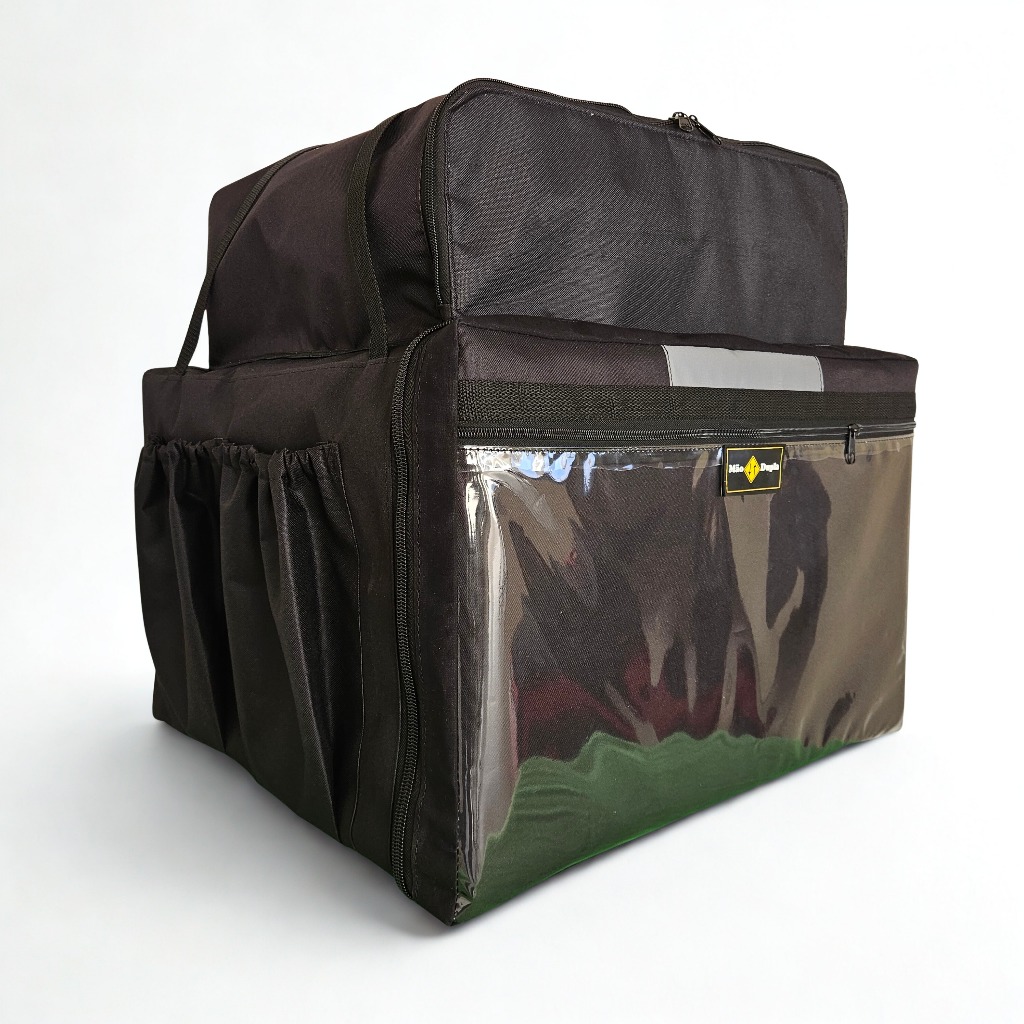 Bag motoboy 60 litros mochila entregador aplicativo delivery