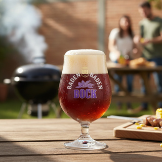 Taça de Cristal Baden Baden Bock Taça Para Cerveja 380ml - Ruvolo em Oferta na Shopee