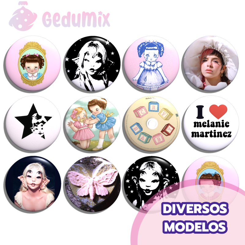 KITs Bottons Broches Melanie Martinez em Oferta na Shopee