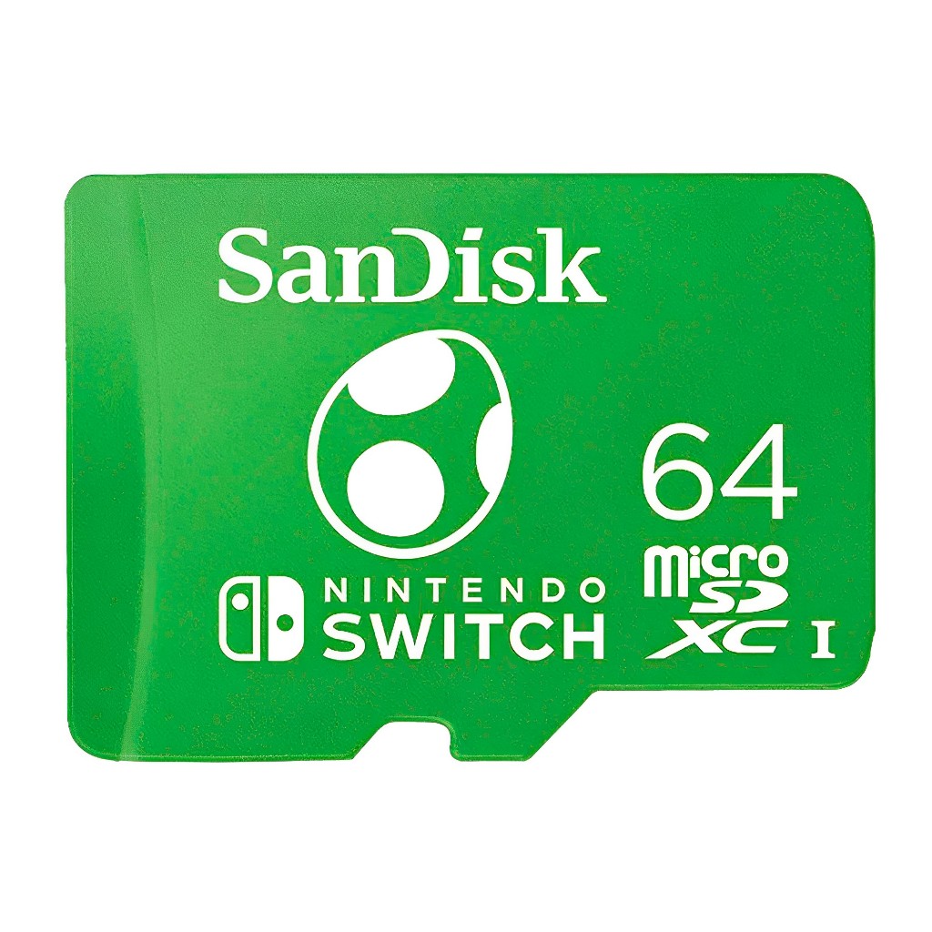 SanDisk MicroSD sandisk nintendo switcg SDXC memory card SDSQXAO-064G-GN3ZN (K-8174-1507) em Oferta na Shopee