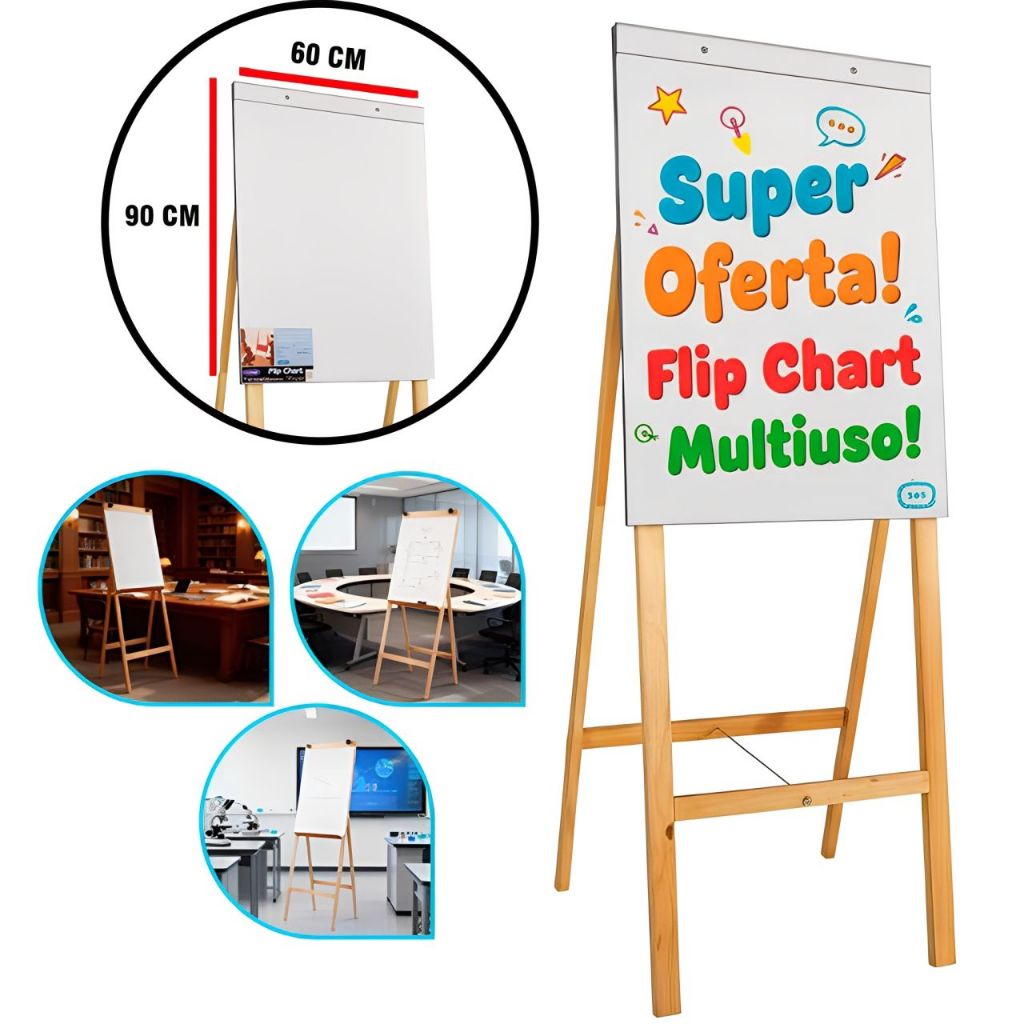 Flip Chart para Cavalete: Onde Comprar | BuscaProdutos