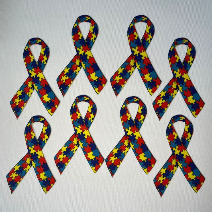 Autismo - Aplique Termocolante Para Tecido - Kit com 08 unidades em Oferta na Shopee