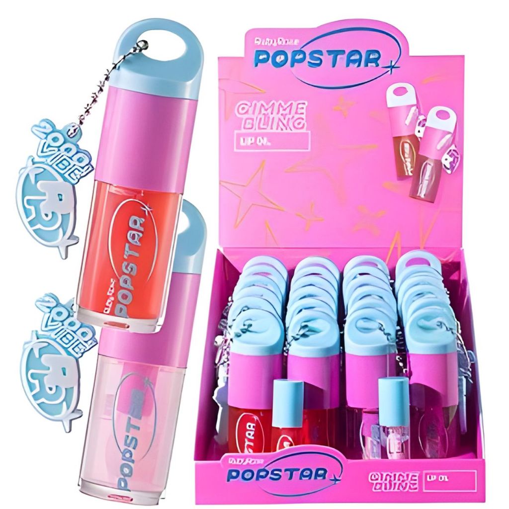 Lip Oil Popstar Gimme Bling Ruby Rose HBL6507 Box C/24 Und