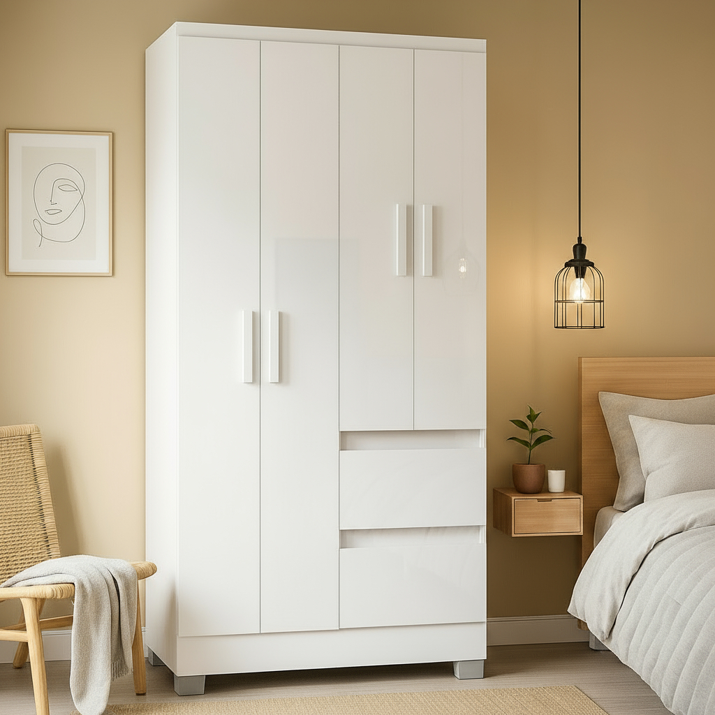 Guarda-Roupa de Solteiro Branco: Onde Comprar | BuscaProdutos