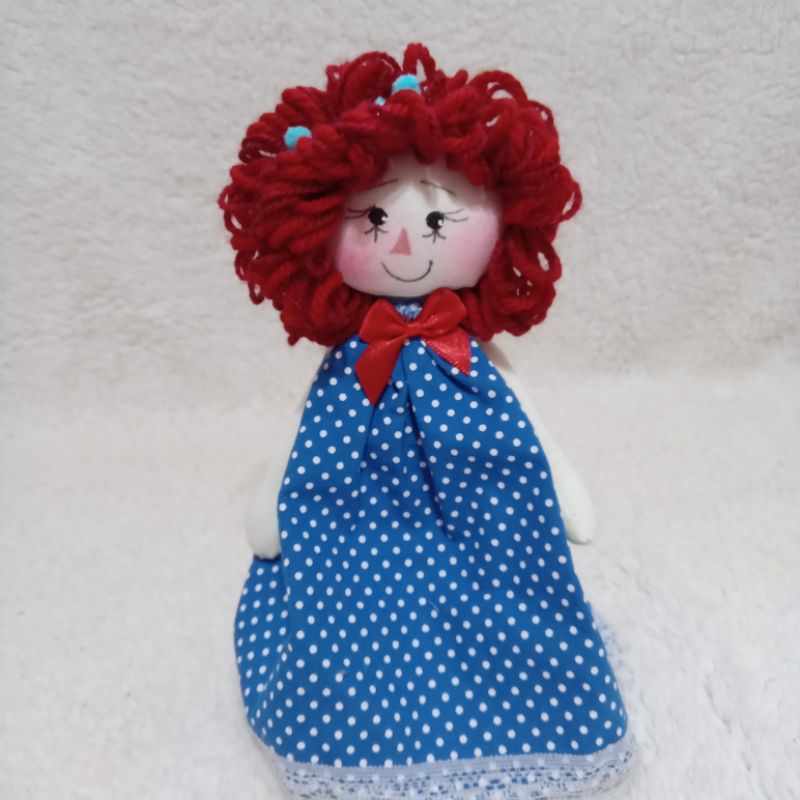 Boneca de pano raggedy/ boneca artesanal/ boneca rústica/artesanato