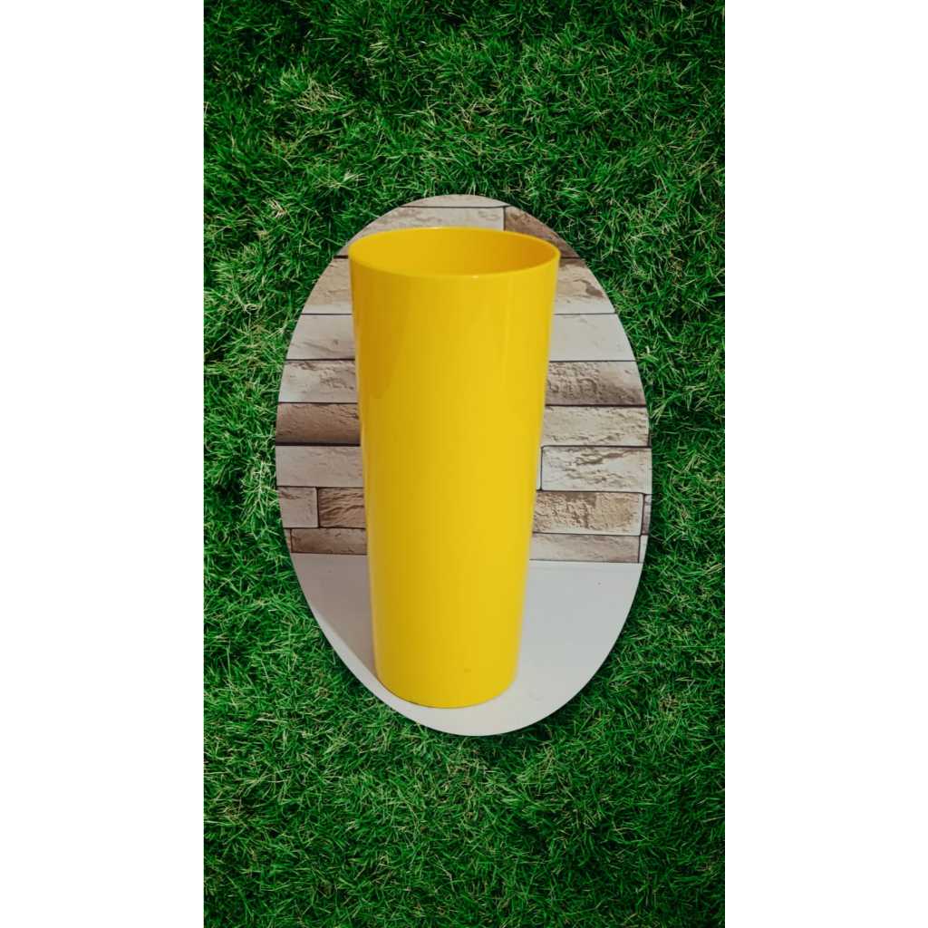 Kit 20 copos long drink 350ml - Amarelo Skol