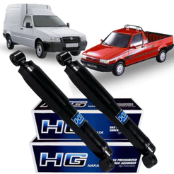 Kit Amortecedor Traseiro Nakata Fiat Fiorino Furgão Pick-up