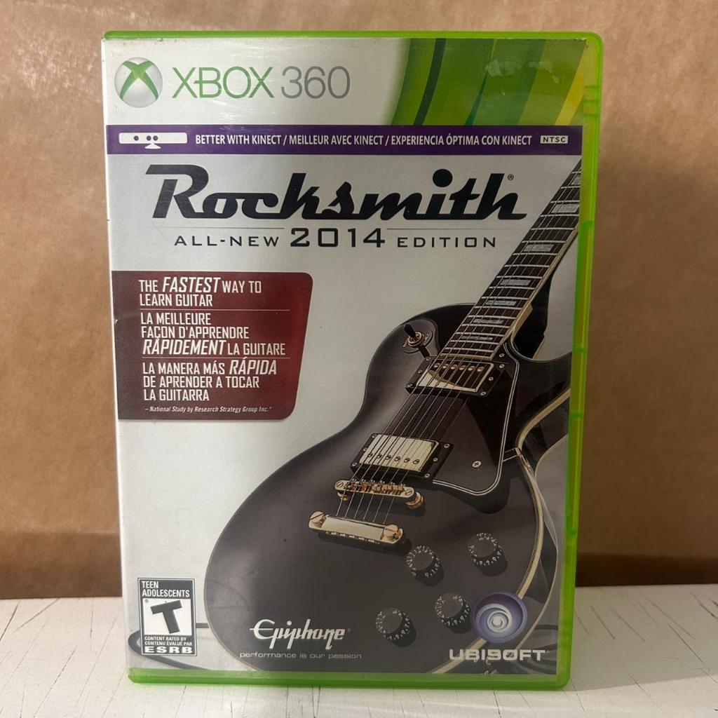 Rocksmith All New 2014 Edition Mídia Física Original (Seminovo) para Xbox 360.