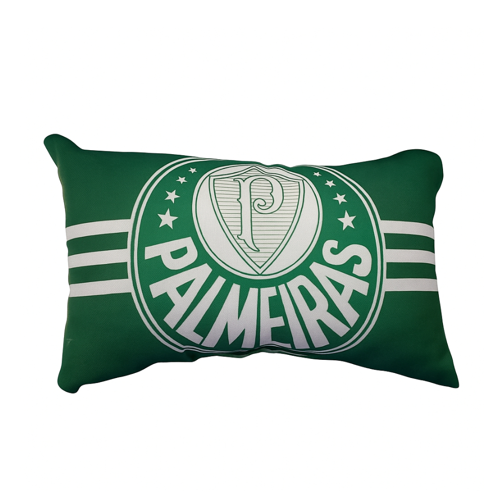 "Almofadinha Palmeiras - Presente Perfeito para o Verdão Raiz" 28x18 em Oferta na Shopee
