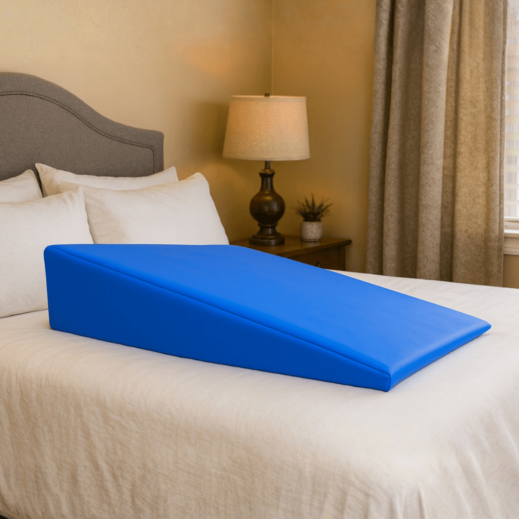 Travesseiro Anti Refluxo Adulto Rampa com capa removível em Napa Impermeável em Oferta na Shopee