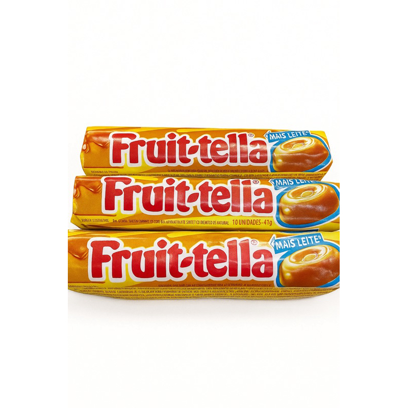 Bala Fruittella Caramelo dura kit 3un