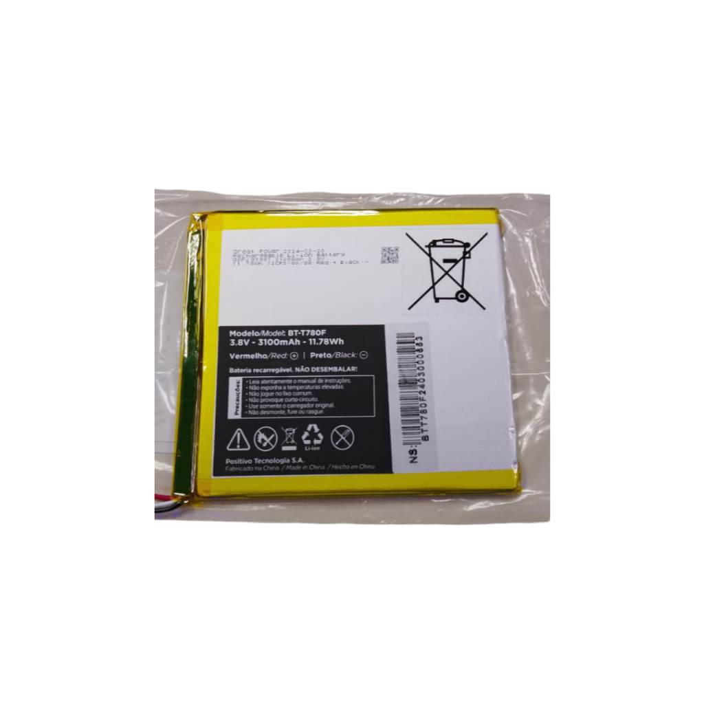 Bateria Positivo Bt-t780f 3100mAh 3.8v – Compatível Tablets Positivo