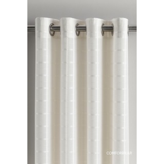 Cortina 6,00 X 2,60m Microfibra com Voil Xadrez Elegante para Sala e Quarto em Oferta na Shopee