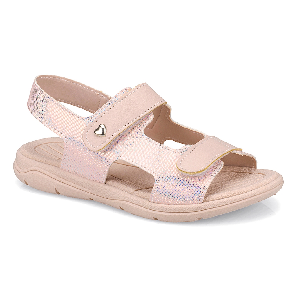 Sandália Infantil Feminina Papete Rosa Glitter em Oferta na Shopee