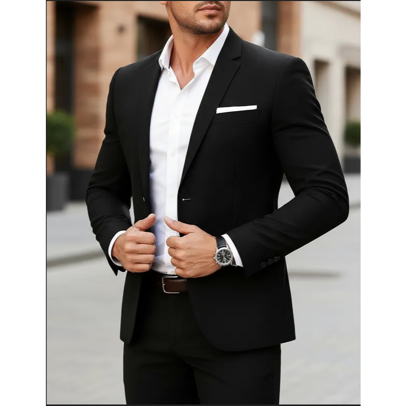 Blazer Masculino Slim Sport - Luxo e Conforto em Oferta na Shopee