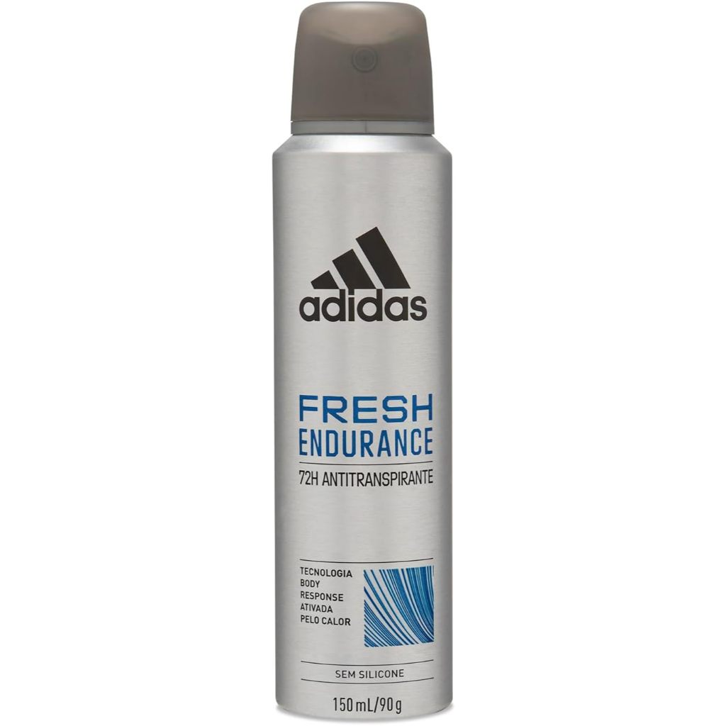 Desodorante Antitranspirante Adidas Aerossol Fresh Endurance Masculino 72h Com 150ml em Oferta na Shopee