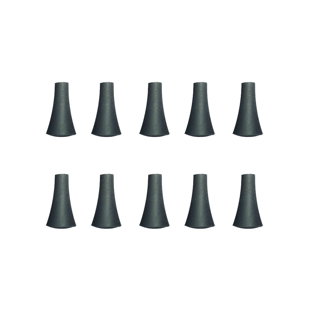 Kit 10 Borrachas Para Suporte De Celular Garra Na Cor Preta em Oferta na Shopee