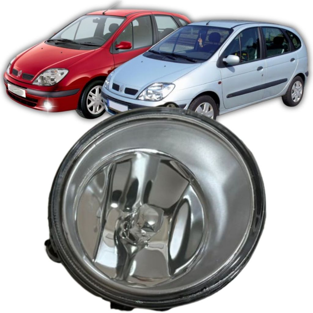 Farol Milha Neblina Auxiliar Megane 2001 à 2005 Scenic 2001 à 2011