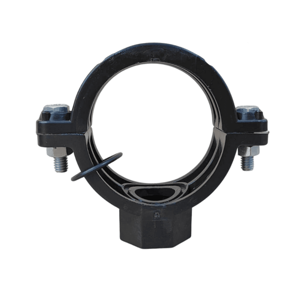 Colar de Tomada 75mm X 1" Rosca Fêmea com Anel de Vedação para Irrigação Cano PVC - Implebras