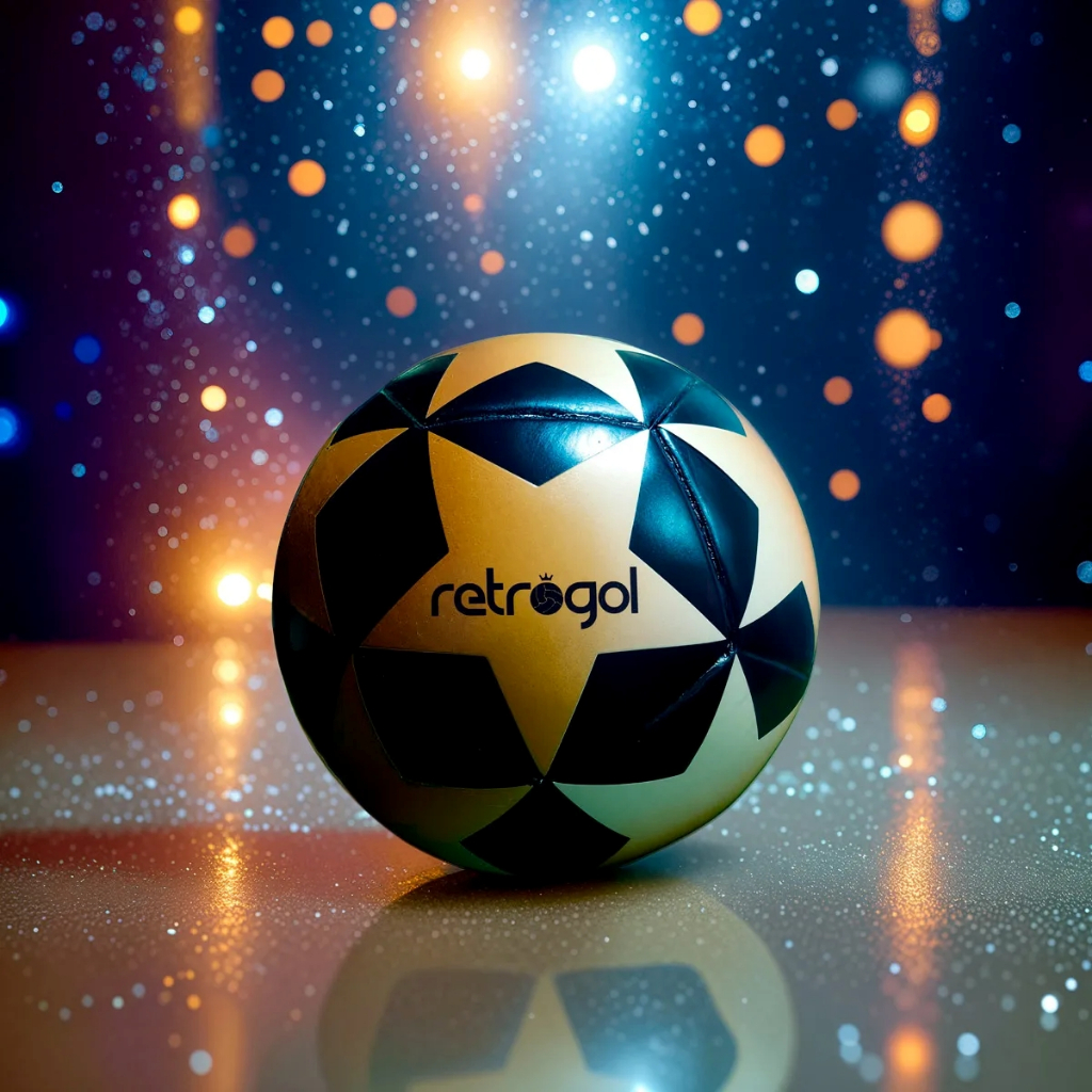 Mini Bola Dourada Retrôgol Oficial em Oferta na Shopee
