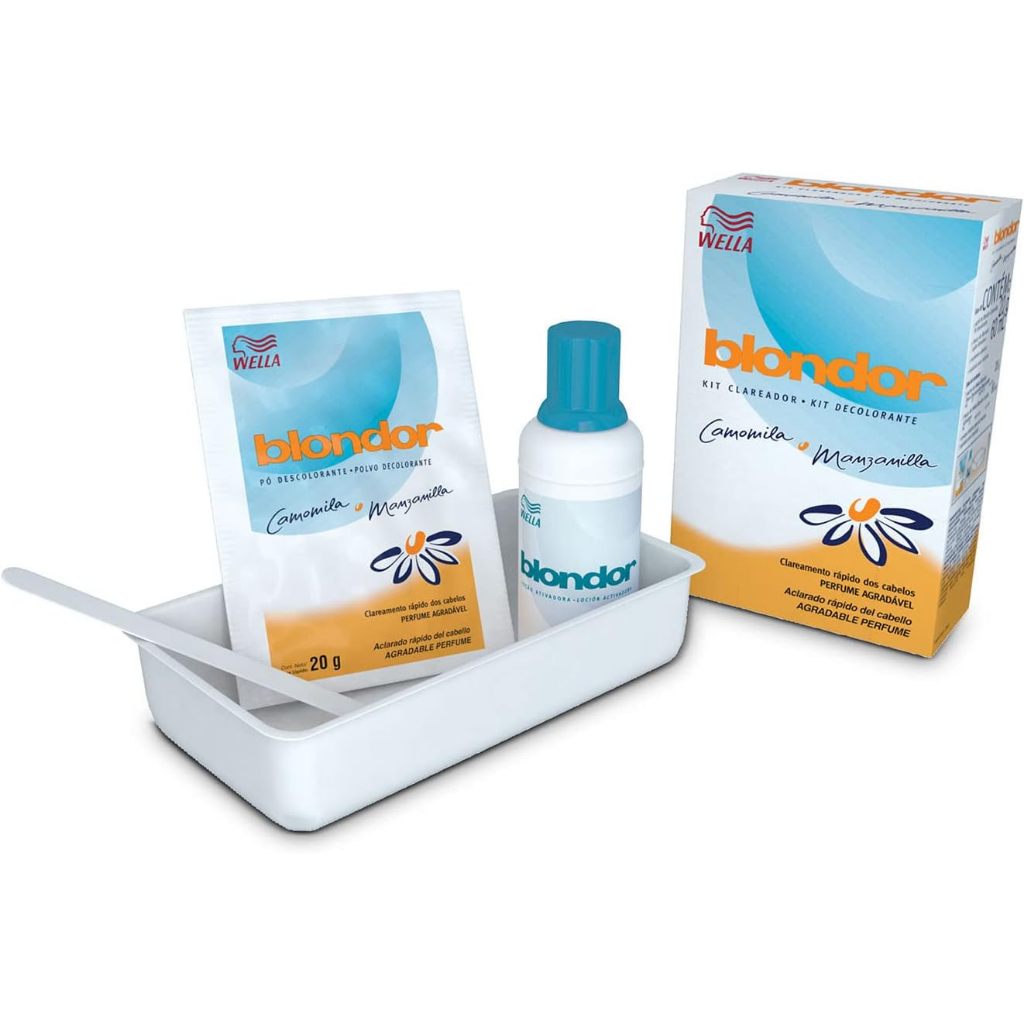 Kit Clareador De Cabelos Blondor Camomila E Manzanilla · foto 2
