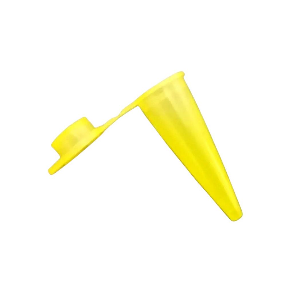 Microtubo 0,65ml Amarelo C/500 Unidades