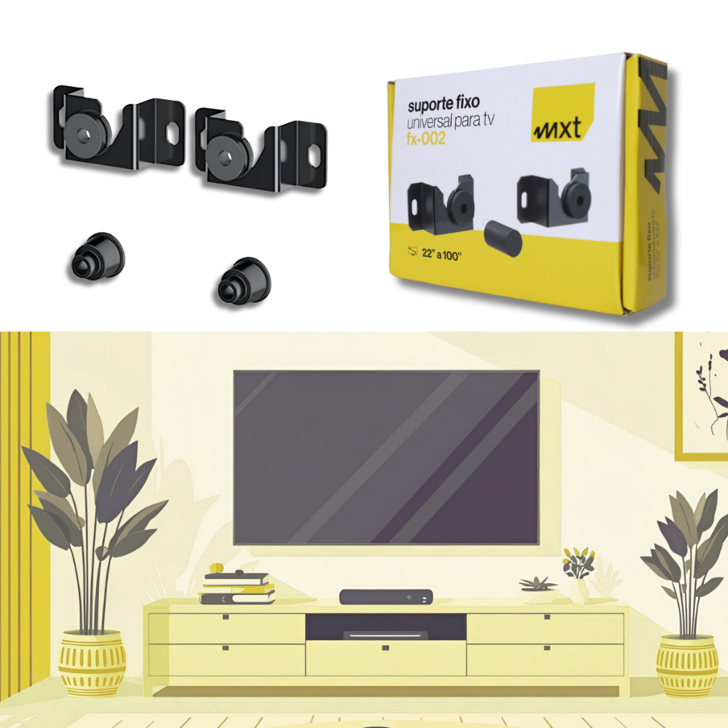 SUPORTE FIXO PARA TV DE 22" A 70” em Oferta na Shopee