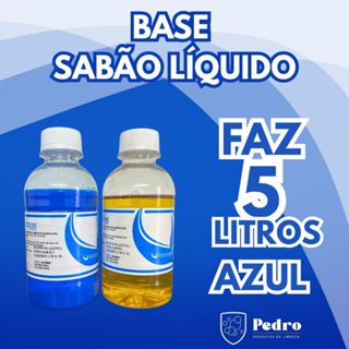 BLEND BASE PARA SABÃO LIQUIDO AZUL - TRADICIONAL - RENDE 5L - VERZZON em Oferta na Shopee