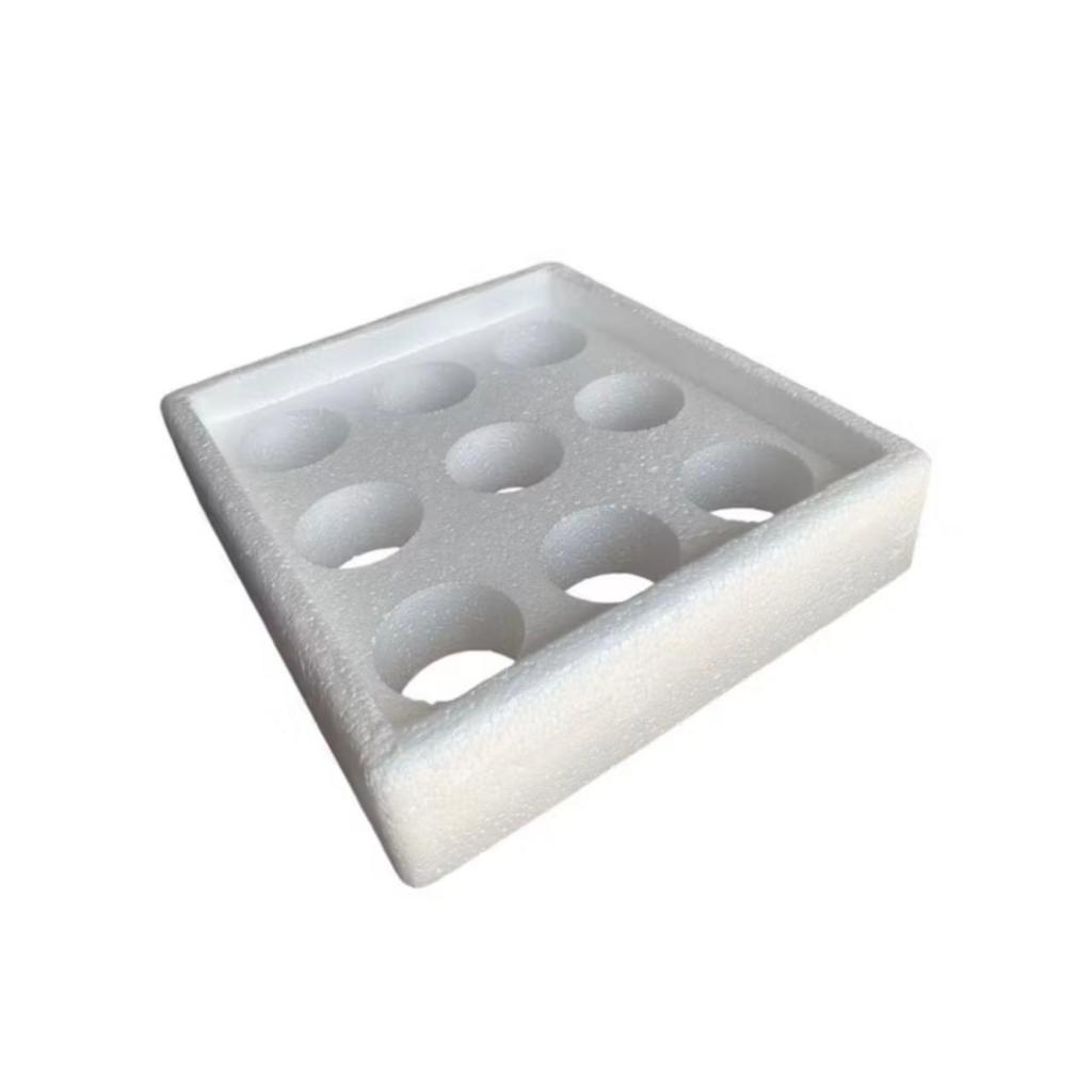 Suporte de Isopor Porta Copos para Bebidas para Mochilas Bag Delivery - 9 lugares para açaí, milkshake, bebidas diversas em Oferta na Shopee