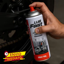 Desengripante Aerosol Lubrificante Spray Anticorrosivo Multiuso Lub Fast - 300ml