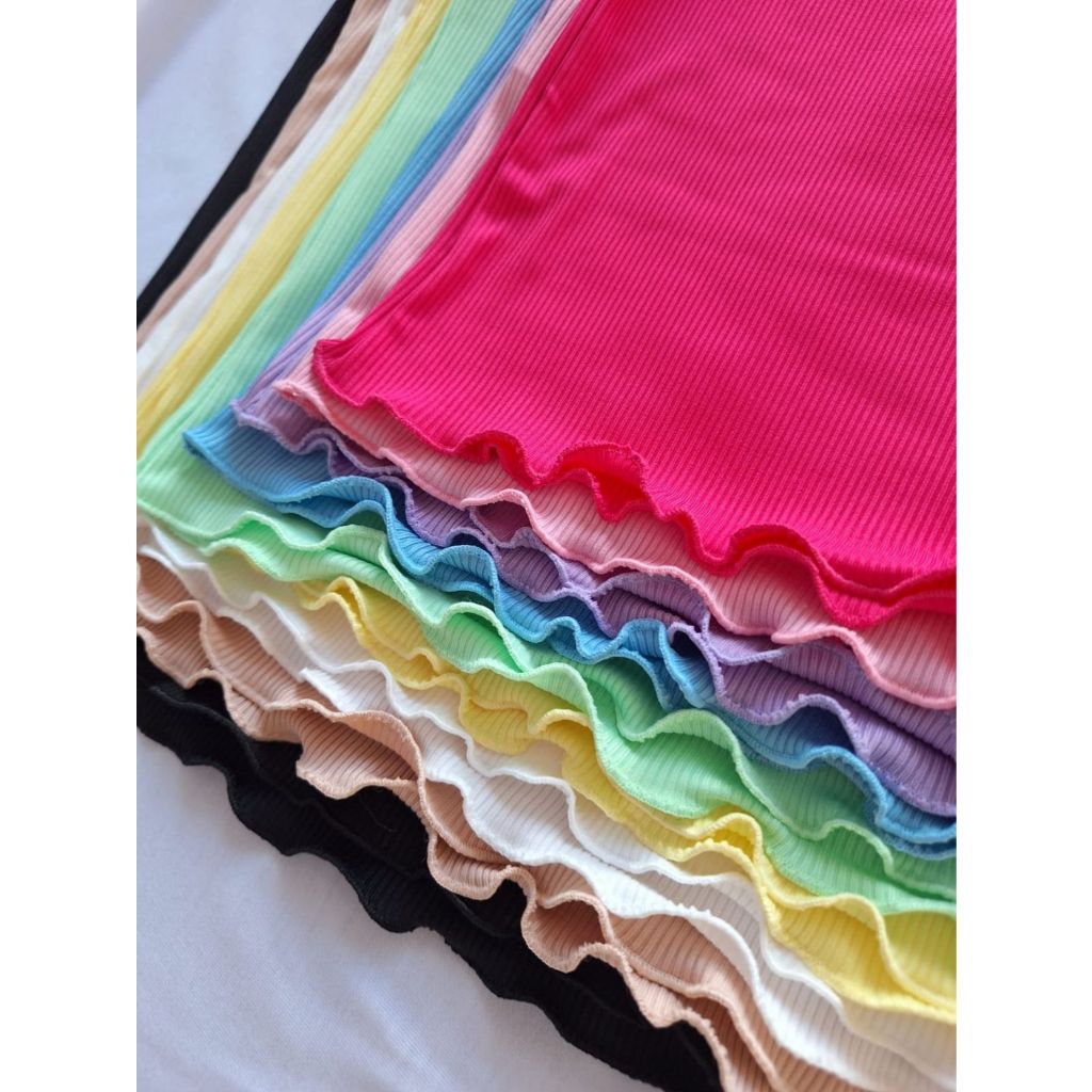 Blusa Infantil Feminina Margarida Mimi Manga Dupla Casual Menina Canelado Ribana DTF07