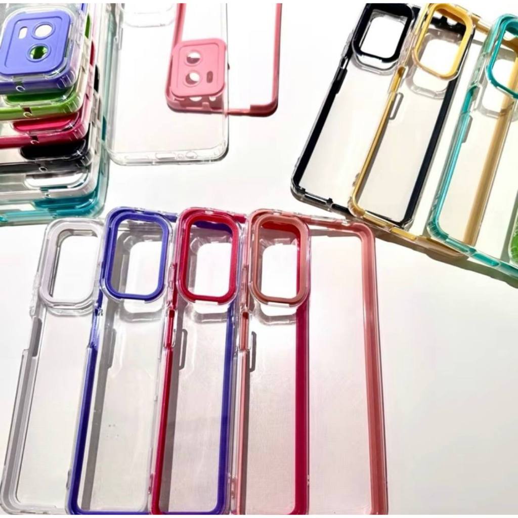 capa capinha CASE 3 EM 1 PARA Galaxy A07 A06 A17 M56 A26 A80 A55 A35 M21S M31 M10 A10 M14 A54 M54 Capinha Transparente