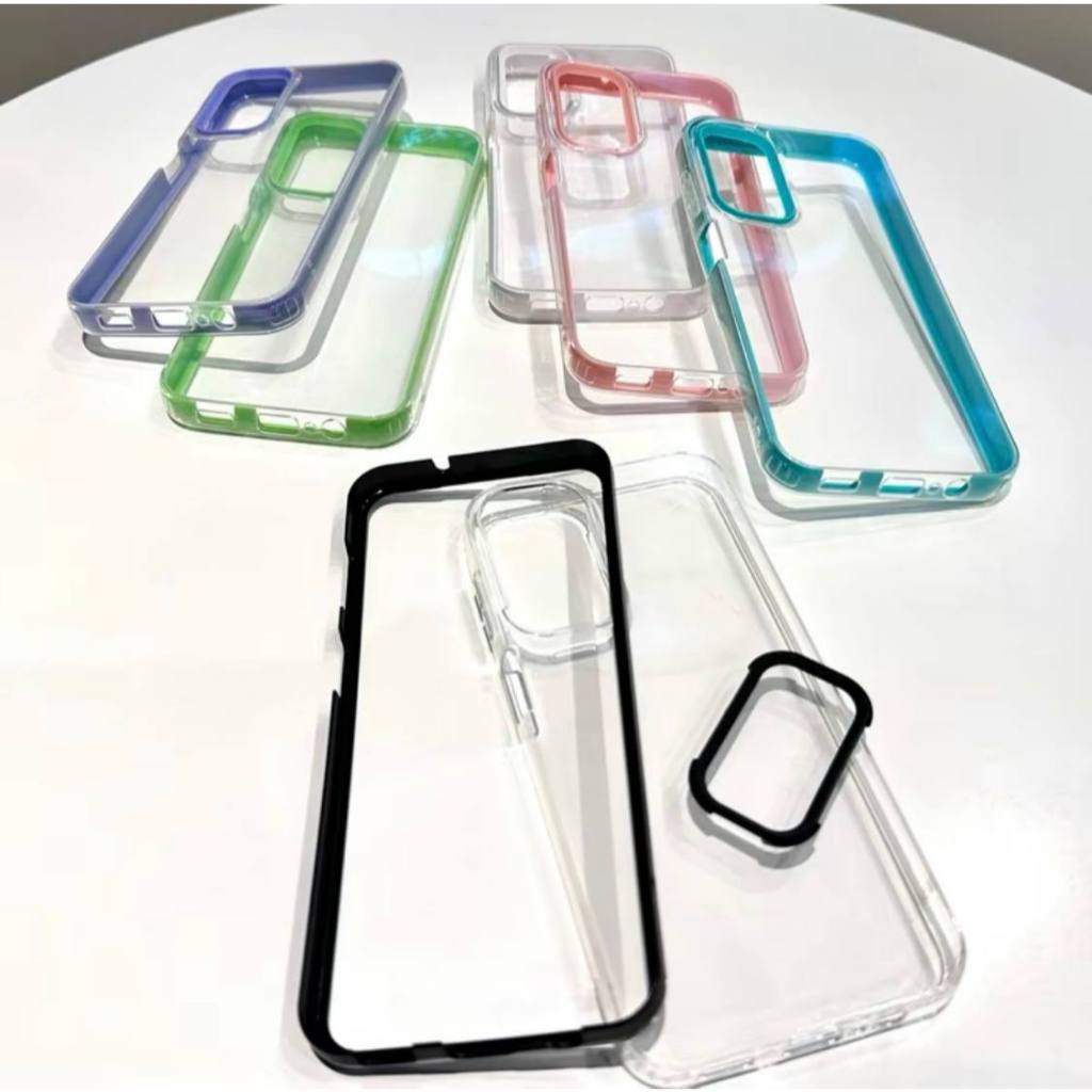 Capa Case Transparente 3 em 1 Samsung A52 A10S A10 A02S A03S M13/A04S M54 M14 A20 A04 A05 A05S A30